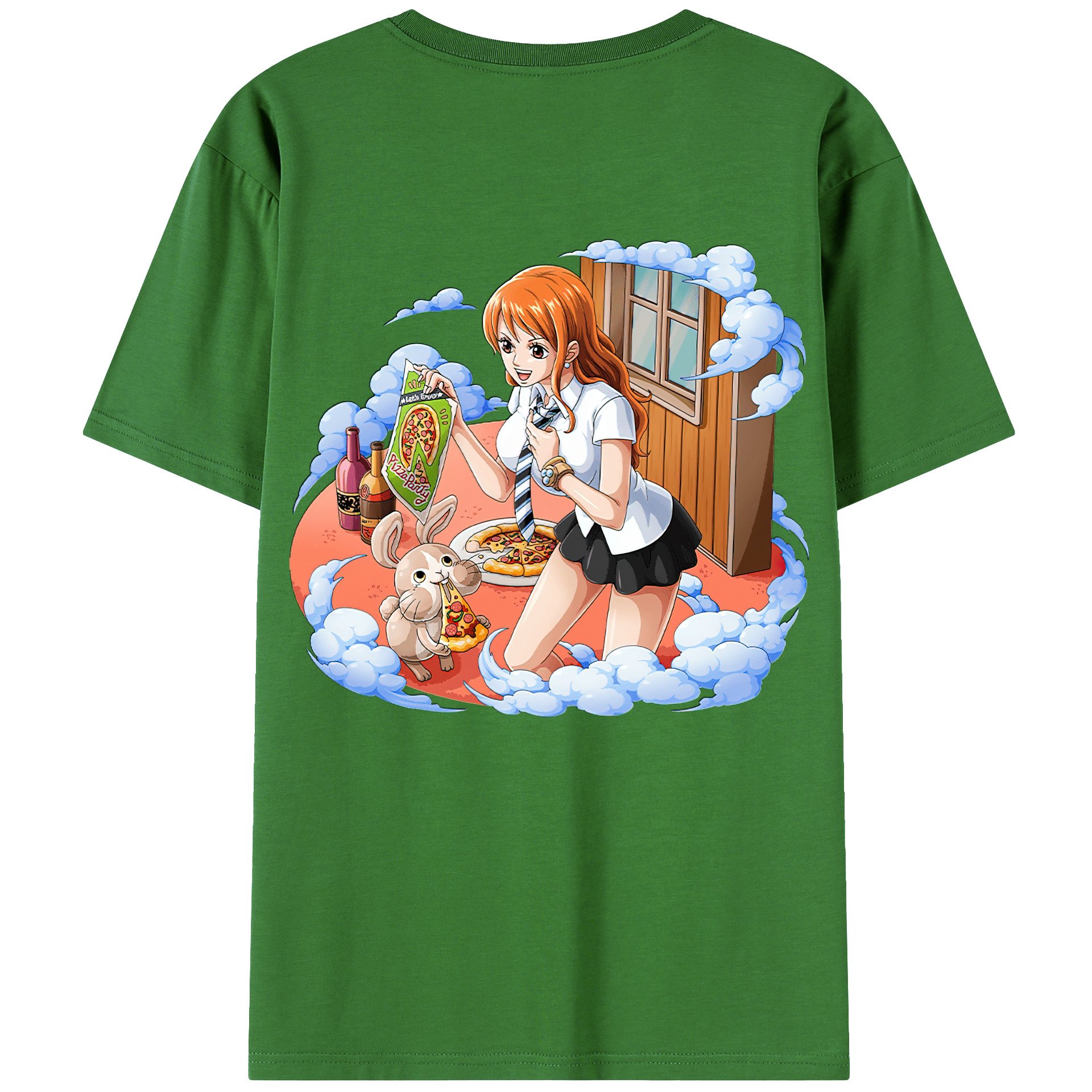 （画像用） ワンピース ナミ ONE PIECE Nami レディース半袖Tシャツ(バックプリント)